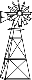 Windmill from the Farm shape library