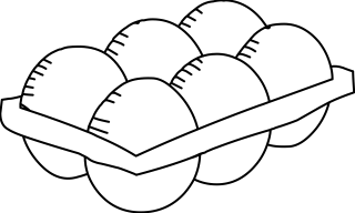 Eggs from the Farm shape library