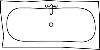 43 bathroom from the Furniture shape library