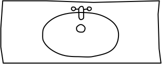 35 bathroom from the Furniture shape library