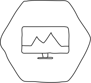 monitoring from the Google Cloud Shapes shape library