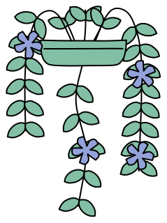 Periwinkle from the Green Walls shape library