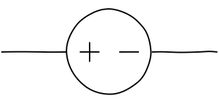 DC Source from the Hobby Electronics Notebook shape library