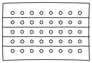 Stripboard from the Hobby Electronics Notebook shape library