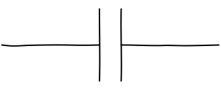 Capacitor from the Hobby Electronics Notebook shape library