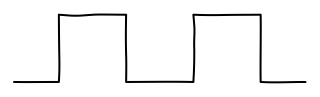 Square Wave from the Hobby Electronics Notebook shape library