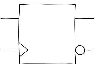 Flip-Flop from the Hobby Electronics Notebook shape library