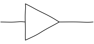 Buffer from the Hobby Electronics Notebook shape library