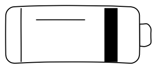 Battery from the Hobby Electronics shape library
