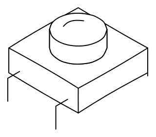 Push Button from the Hobby Electronics shape library