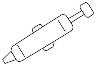 Desoldering Pump from the Hobby Electronics shape library
