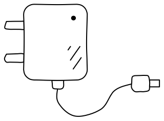 Wall Adapter from the Hobby Electronics shape library