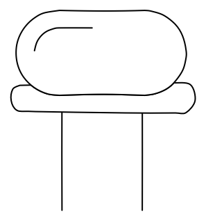 Crystal from the Hobby Electronics shape library