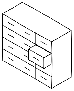 Parts Organizer from the Hobby Electronics shape library