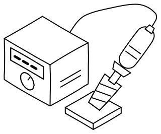 Soldering Station from the Hobby Electronics shape library