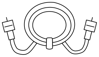 Coaxial Cable from the Hobby Electronics shape library