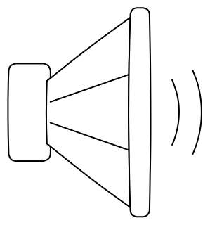 Speaker from the Hobby Electronics shape library