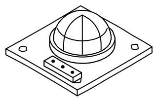 Motion Sensor from the Hobby Electronics shape library