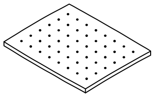 Perfboard from the Hobby Electronics shape library