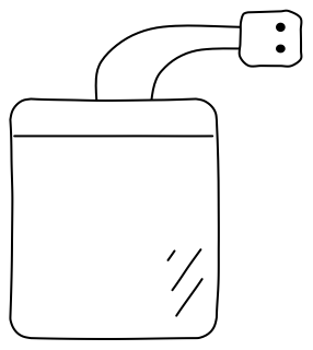 Battery Pack from the Hobby Electronics shape library