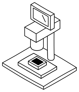 Inspection Microscope from the Hobby Electronics shape library