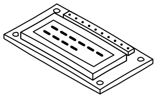 Display Module from the Hobby Electronics shape library