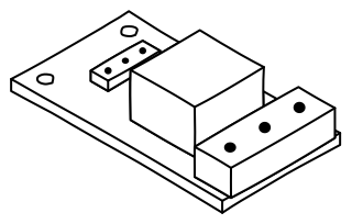 Relay Module from the Hobby Electronics shape library