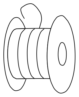 Solder Spool from the Hobby Electronics shape library