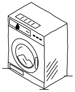 Heat Pump Clothes Dryer from the Home Energy Efficiency shape library