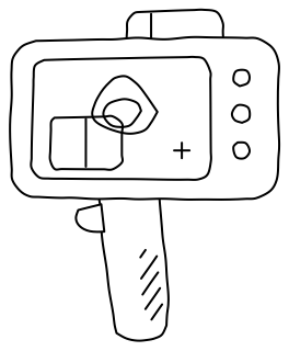 Thermal Imaging Camera from the Home Energy Efficiency shape library