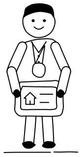 Energy Assessor from the Home Energy Efficiency shape library