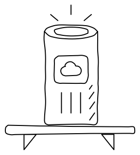 Air Quality Monitor from the Home Energy Efficiency shape library