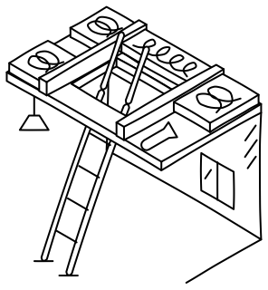 Roof Space Inspection from the Home Energy Efficiency shape library