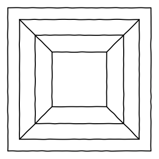 Ceiling diffuser from the HVAC: Air Handling & Room Comfort shape library