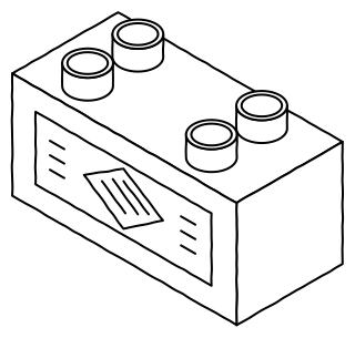 Heat-recovery ventilator from the HVAC: Air Handling & Room Comfort shape library