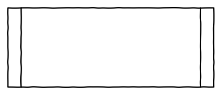 Rectangular duct (flat) from the HVAC: Air Handling & Room Comfort shape library