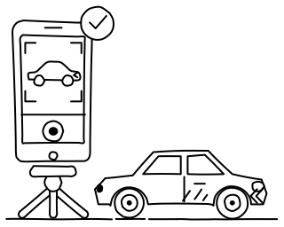 Claim on a Phone from the Insurance shape library