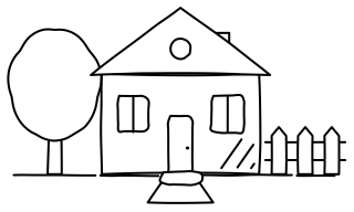 Home from the Insurance shape library