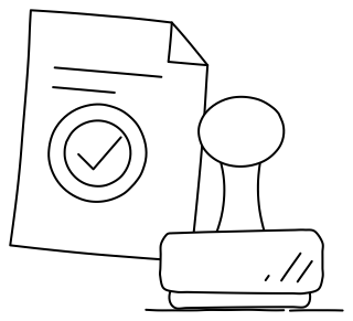 Claim Approved from the Insurance shape library