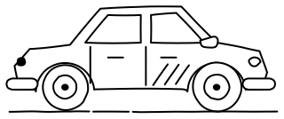 Car from the Insurance shape library