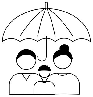 Life Cover from the Insurance shape library