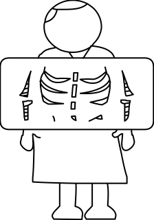 Radiograph from the Medical shape library