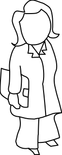 Female Doctor from the Medical shape library
