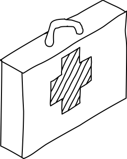 First-Aid Kit from the Medical shape library