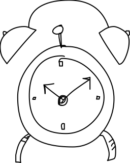 AlarmClock from the Meetings shape library