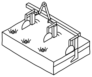 Keyline Plough from the Regenerative Farm Isometric shape library
