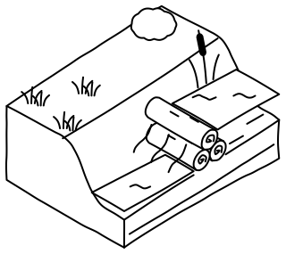 Leaky Weir from the Regenerative Farm Isometric shape library