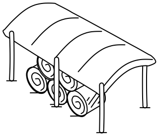 Hay Shed from the Regenerative Farm Isometric shape library