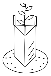 Tree Guard from the Regenerative Farm Isometric shape library