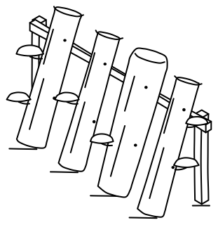 Mushroom Logs from the Regenerative Farm Isometric shape library